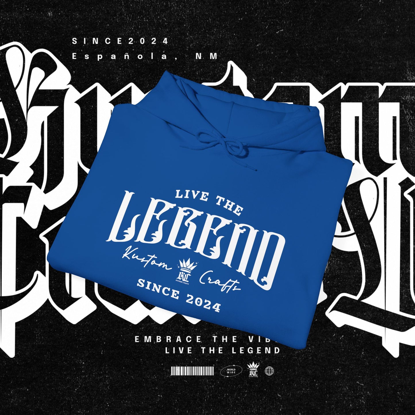 Live the Legend | Cozy Unisex Hoodie for Any Occasion, Gift for Friends, Streetwear Style