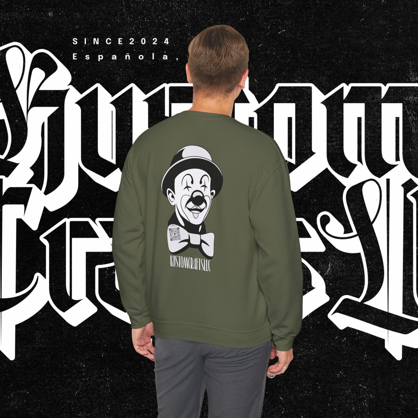 Class Clown Vintage-Style Comedic Crewneck Sweatshirt, Unisex Funny Sweatshirt, Retro Comedy Gift, Everyday Casual Wear, Perfect for Laughter Lovers