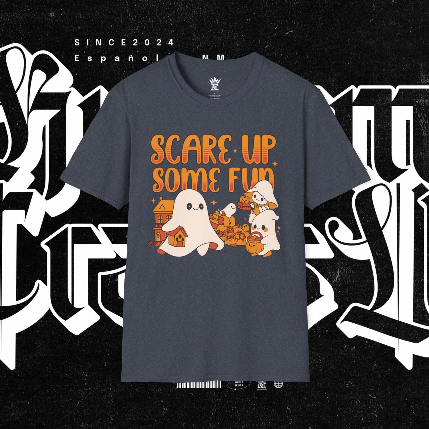 Ghost T-Shirt - Scare Up Some Fun Cute Ghost Design