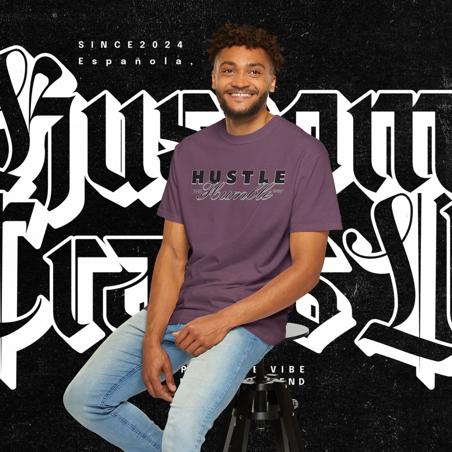 Hustle the Humble Way Unisex T-Shirt, Motivational Tee, Hustler Shirt Men Women, Inspirational Apparel, Positive Vibes Top