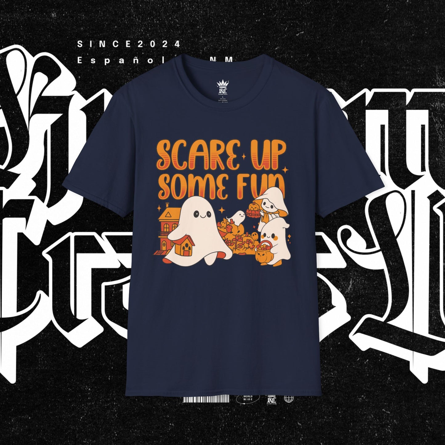 Ghost T-Shirt - Scare Up Some Fun Cute Ghost Design