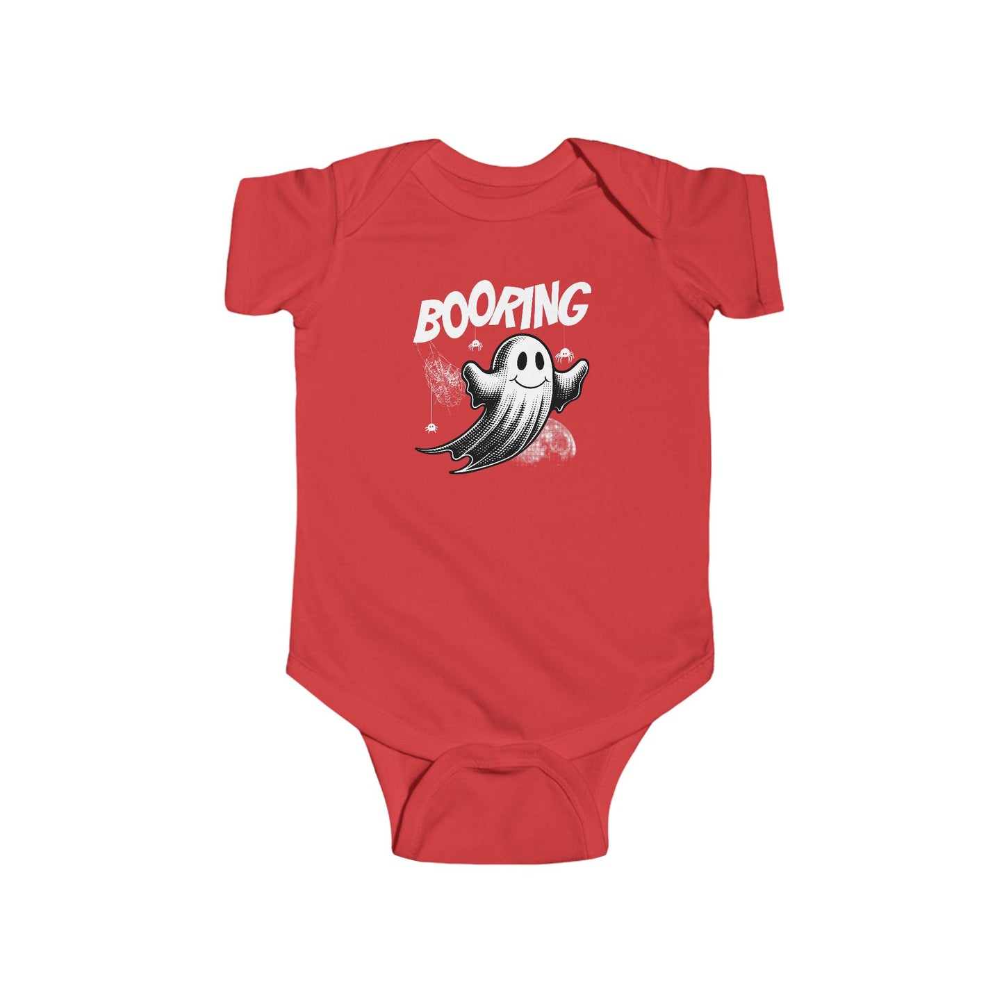Boo-ring Halloween Baby Bodysuit, Cute Infant Costume, Ghost Graphic Onesie, Baby Shower Gift, Toddler Halloween Outfit