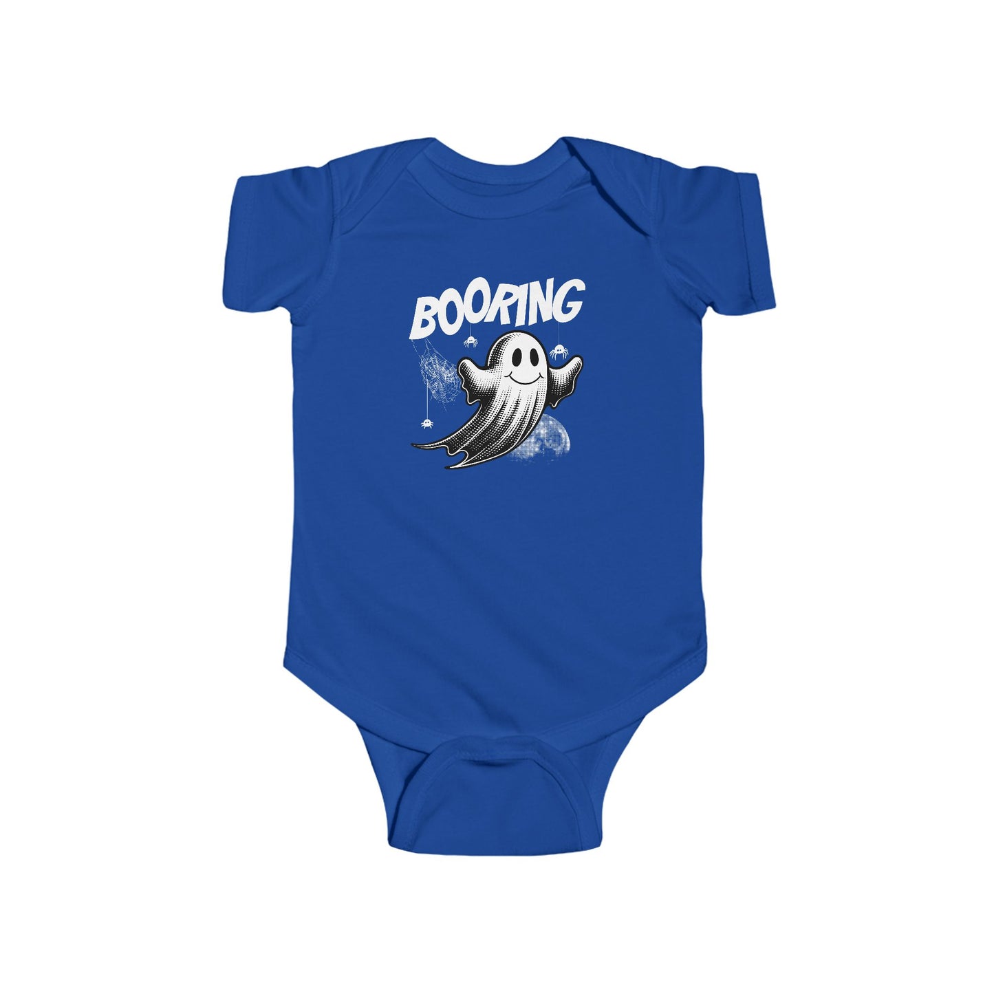 Boo-ring Halloween Baby Bodysuit, Cute Infant Costume, Ghost Graphic Onesie, Baby Shower Gift, Toddler Halloween Outfit
