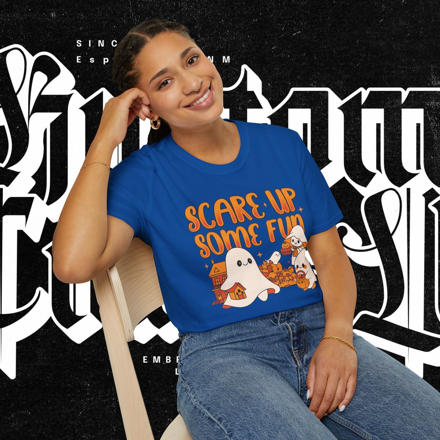 Ghost T-Shirt - Scare Up Some Fun Cute Ghost Design