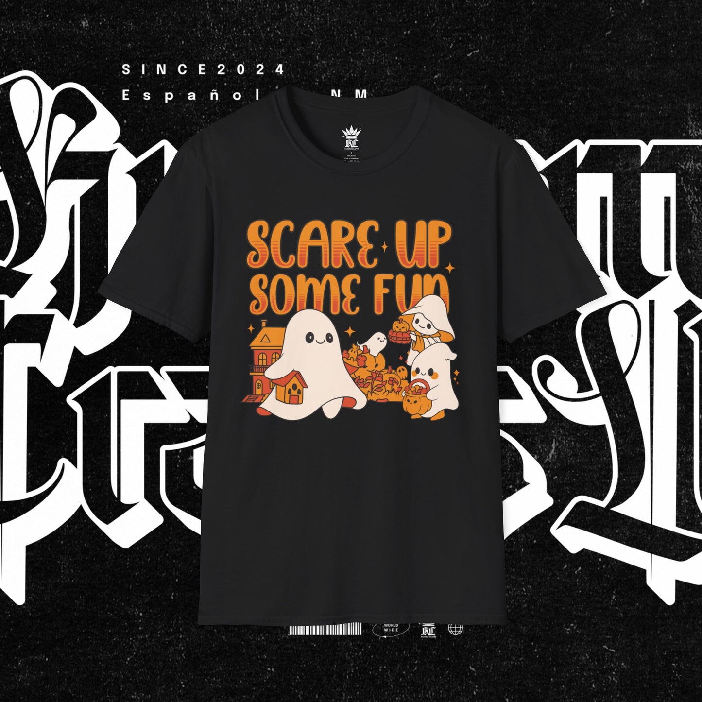 Ghost T-Shirt - Scare Up Some Fun Cute Ghost Design