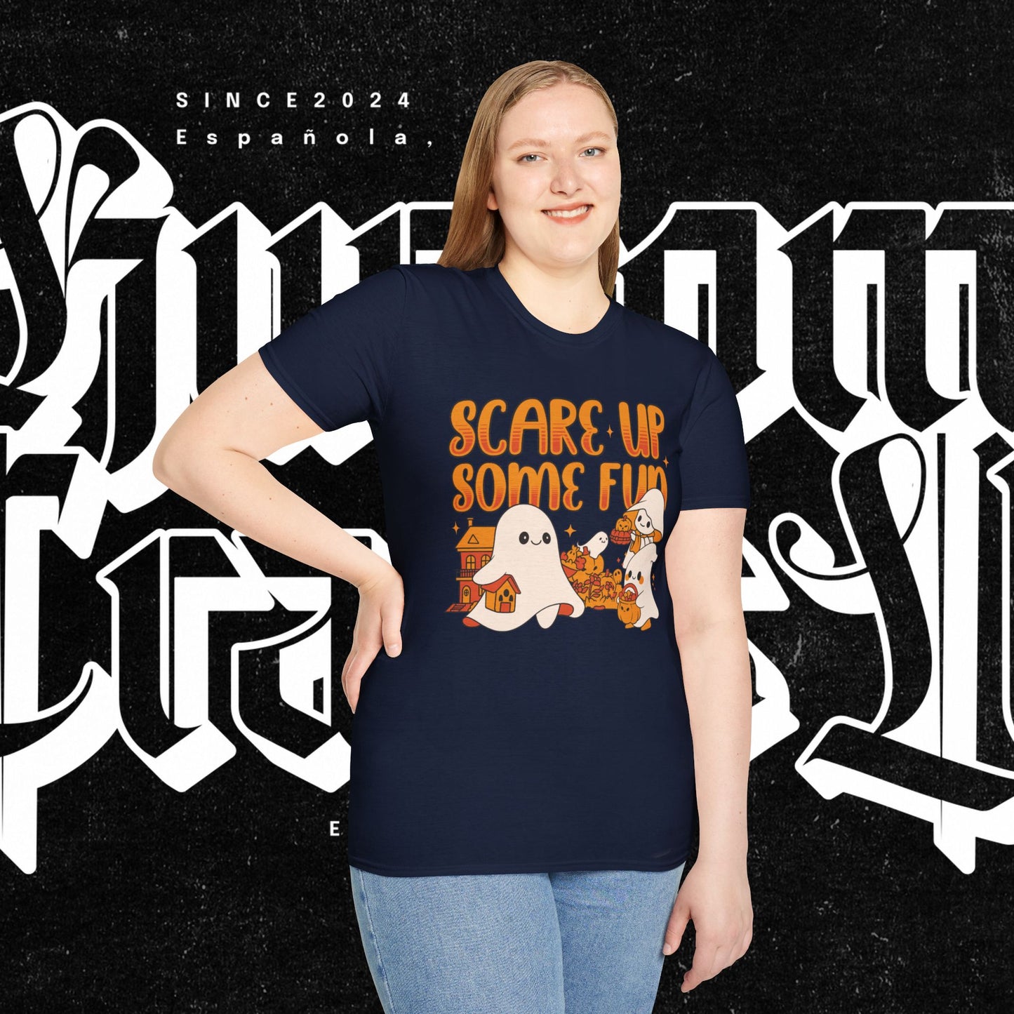 Ghost T-Shirt - Scare Up Some Fun Cute Ghost Design