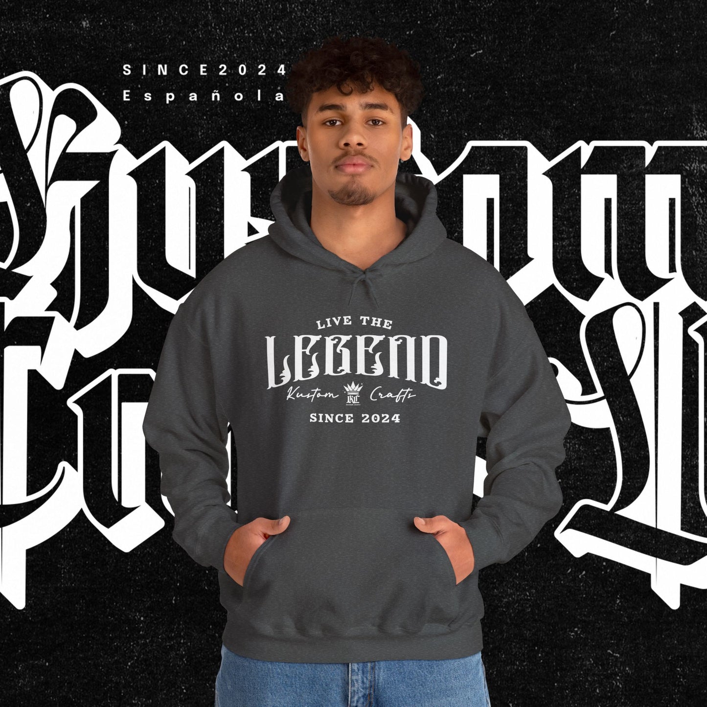 Live the Legend | Cozy Unisex Hoodie for Any Occasion, Gift for Friends, Streetwear Style
