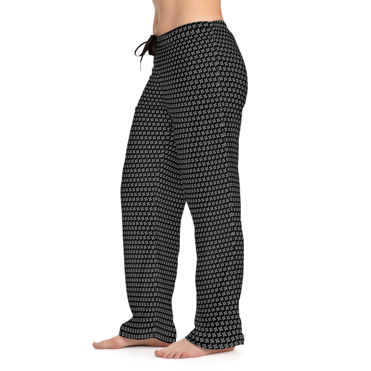 Women's Pajama Pants with Zia Symbol Design