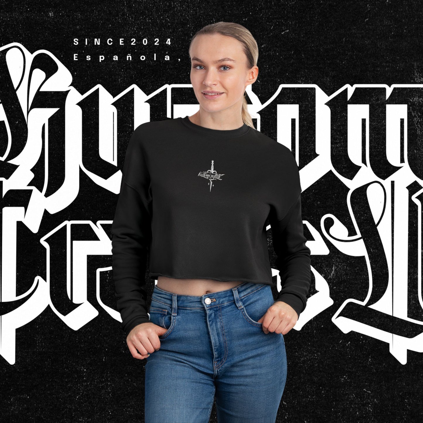 Cropped Sweatshirt Urban legend Design