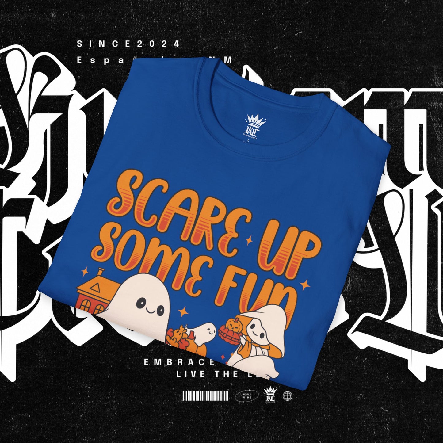 Ghost T-Shirt - Scare Up Some Fun Cute Ghost Design