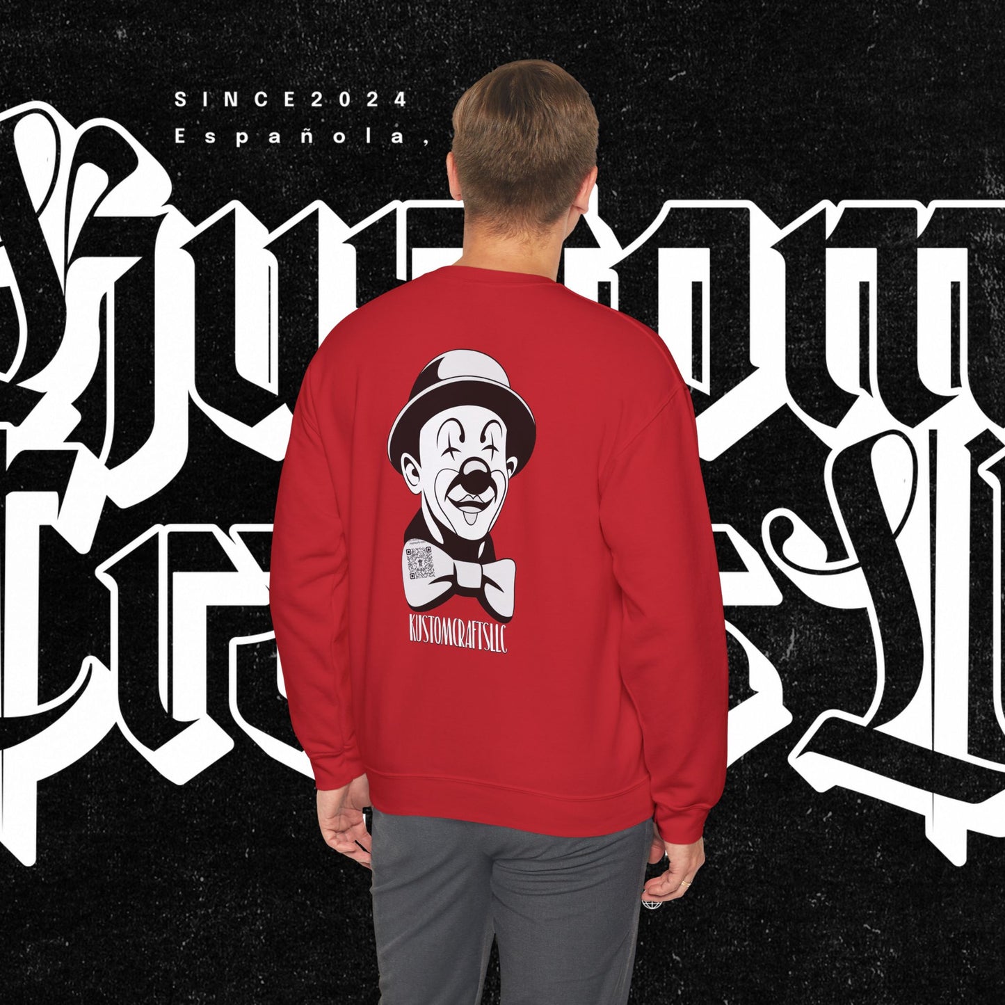 Class Clown Vintage-Style Comedic Crewneck Sweatshirt, Unisex Funny Sweatshirt, Retro Comedy Gift, Everyday Casual Wear, Perfect for Laughter Lovers