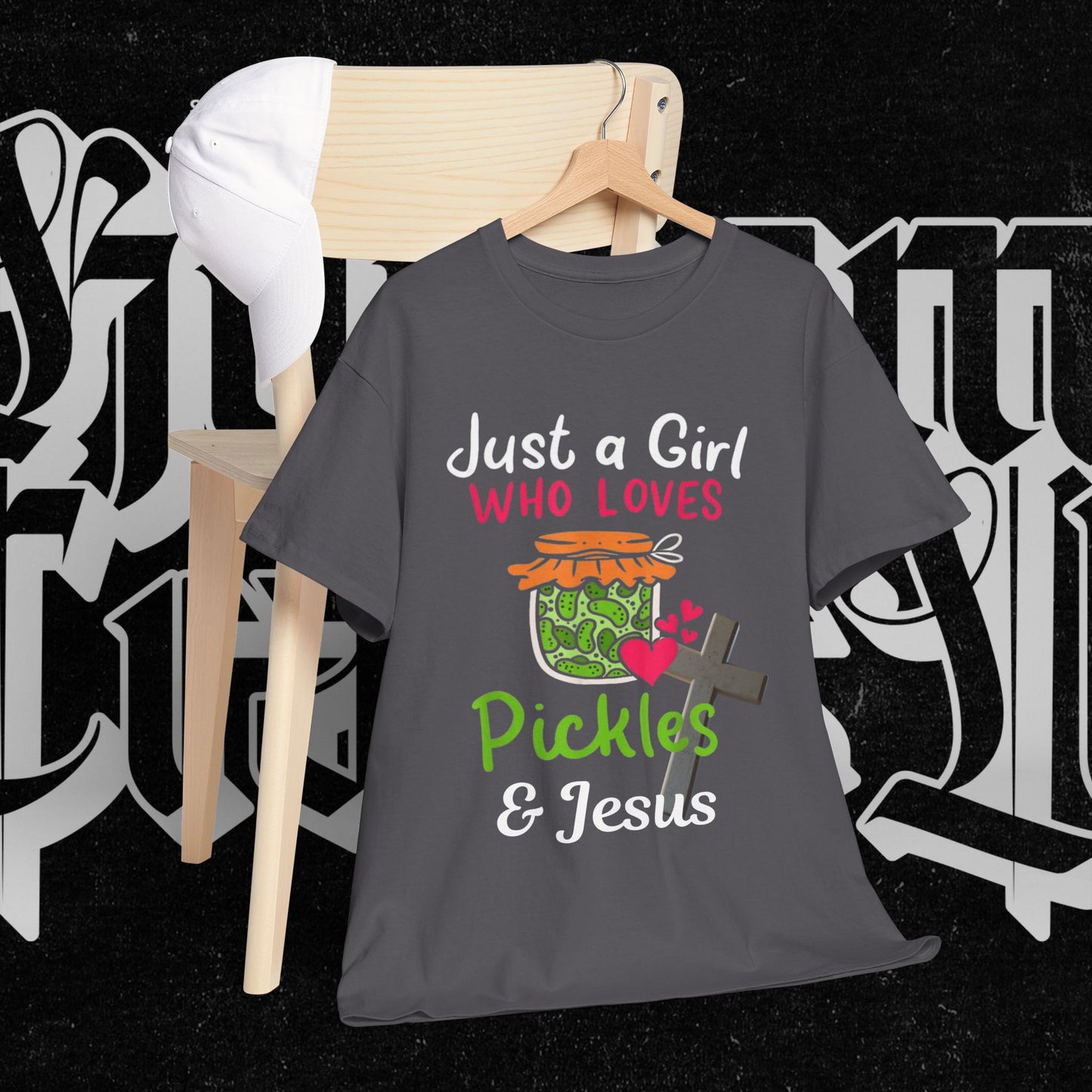 Pickle Lover Tee, Funny Cotton Shirt, Gift for Foodies, Unisex Casual Top, Perfect Fun Party Attire, Unique Gift Idea