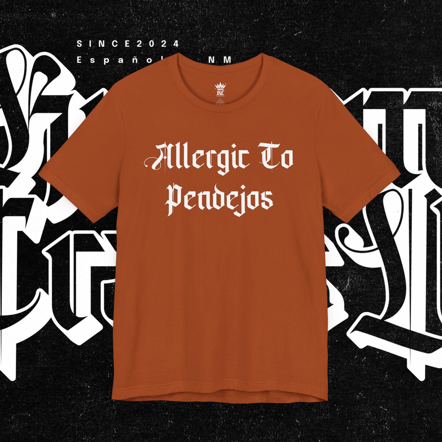 Allergic to Pendejos Unisex Jersey Tee | Casual Humor Shirt | Gift for Friends, Birthday, Humor Apparel, Everyday Wear