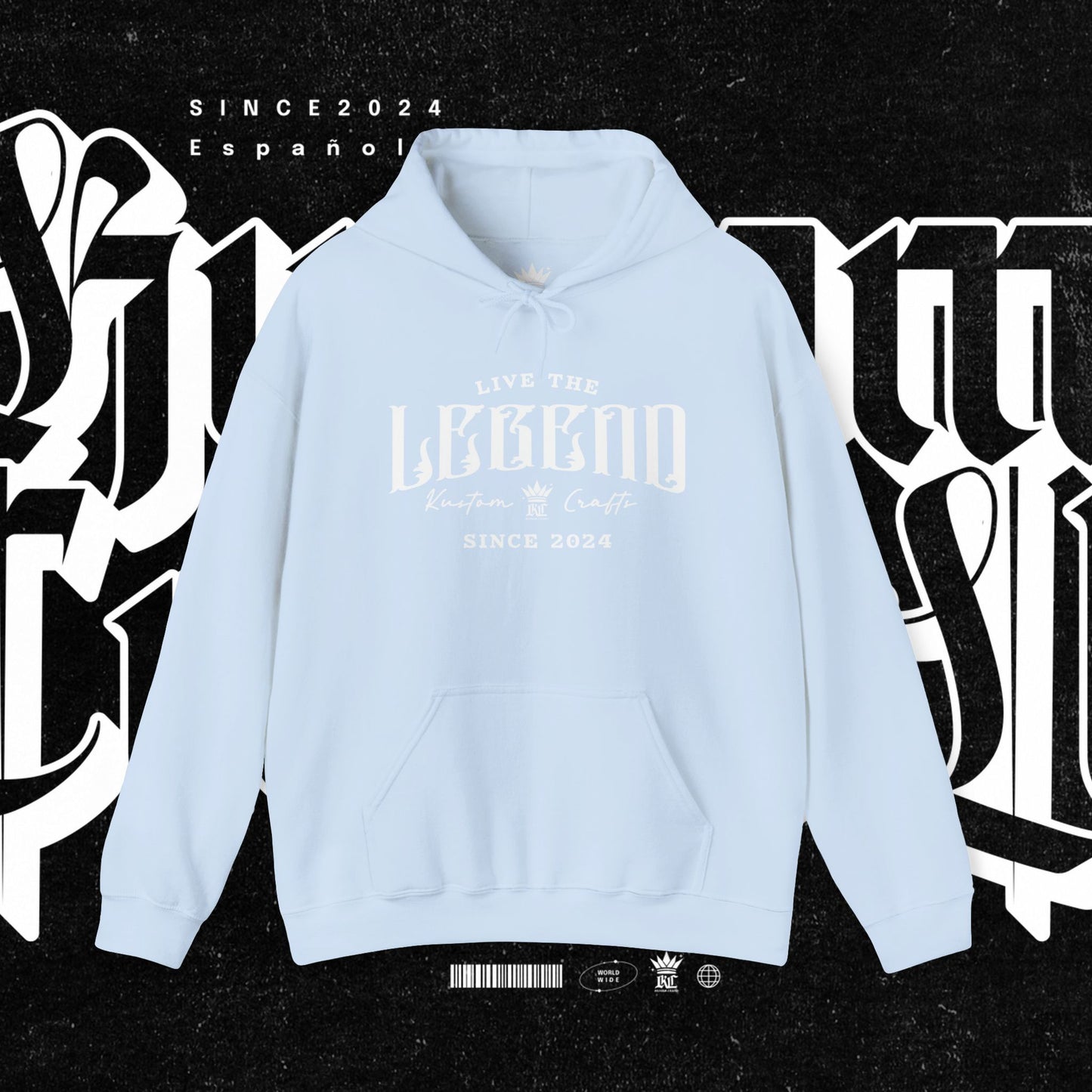 Live the Legend | Cozy Unisex Hoodie for Any Occasion, Gift for Friends, Streetwear Style
