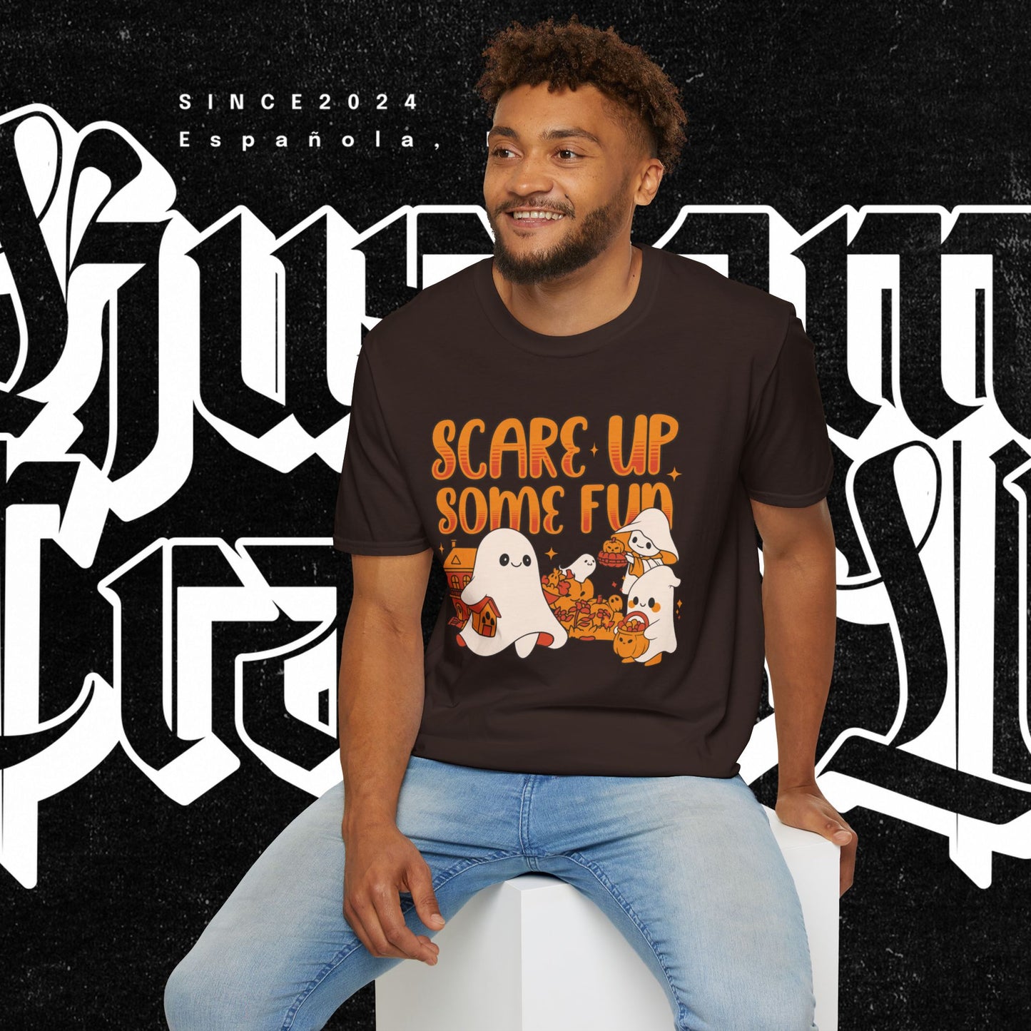 Ghost T-Shirt - Scare Up Some Fun Cute Ghost Design
