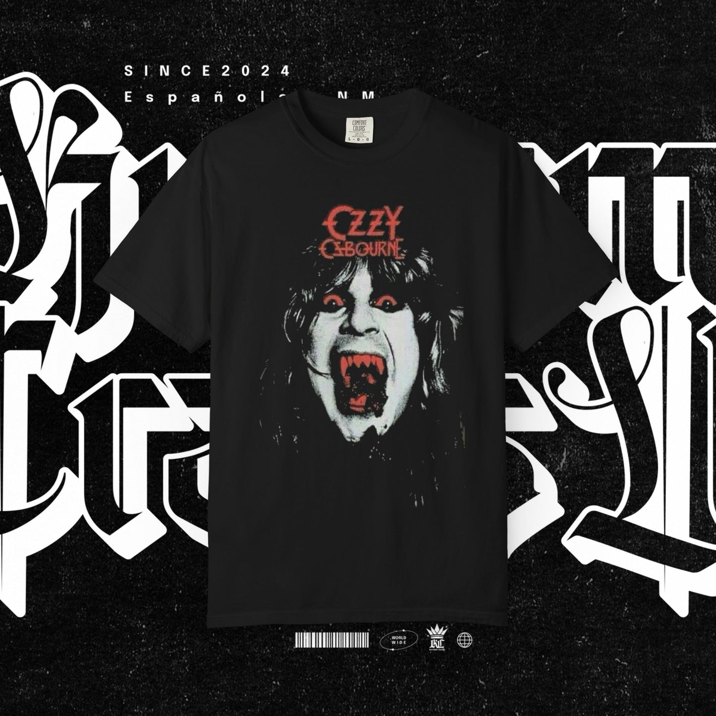 Ozzy Osbourne Graphic Tee, Unisex Band Shirt, Rock Concert Outfit, Music Lover Gift, Halloween Costume Top, Vintage Style T-shirt