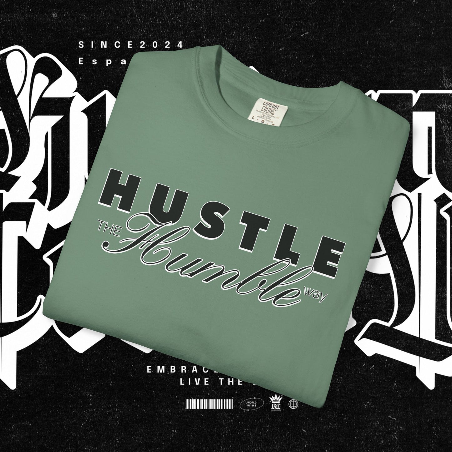 Hustle the Humble Way Unisex T-Shirt, Motivational Tee, Hustler Shirt Men Women, Inspirational Apparel, Positive Vibes Top