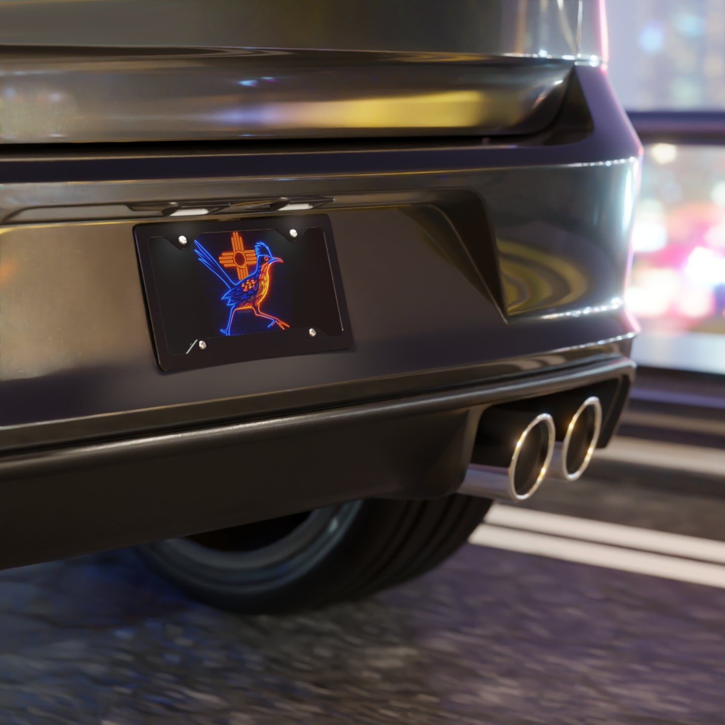 Neon Runner Plate