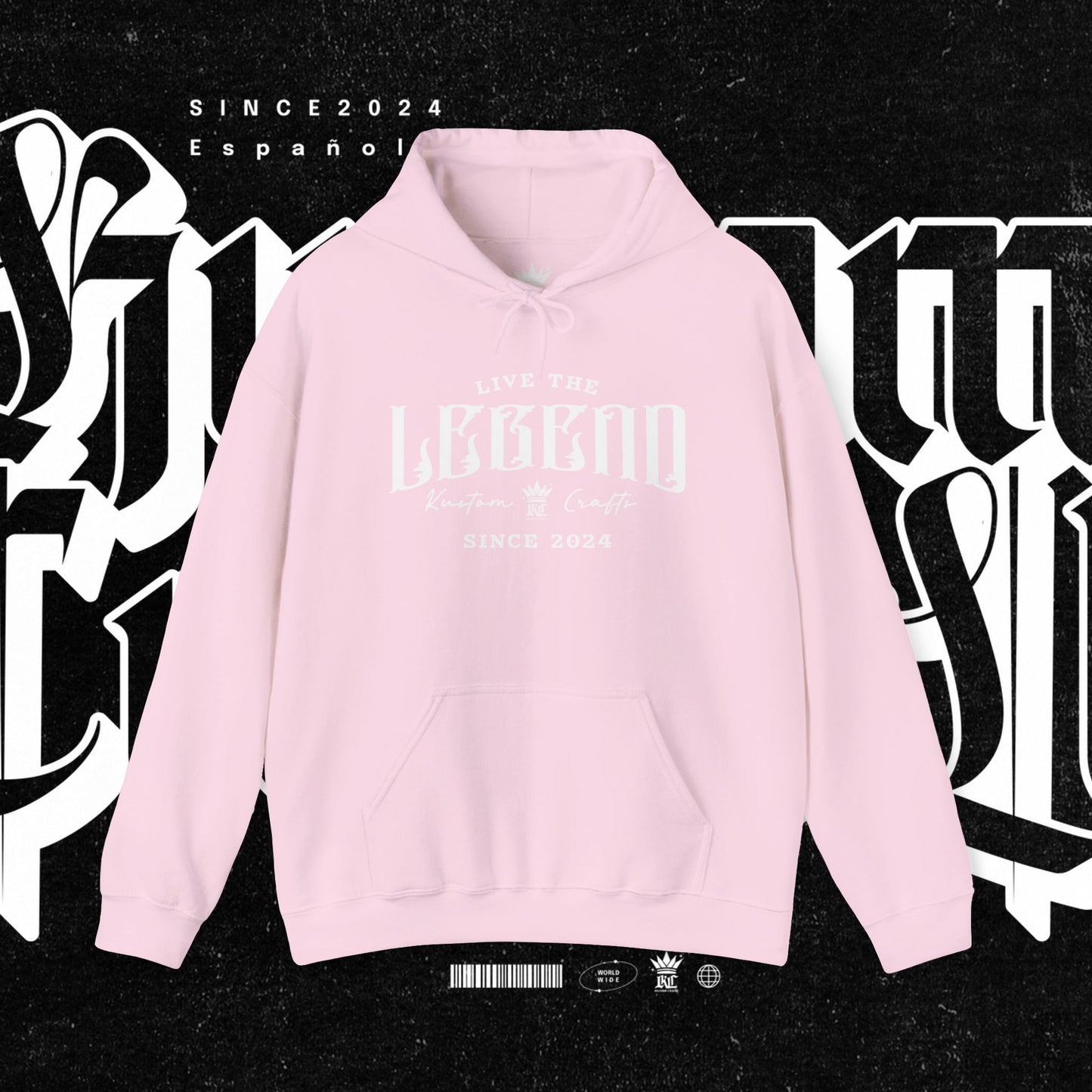 Live the Legend | Cozy Unisex Hoodie for Any Occasion, Gift for Friends, Streetwear Style