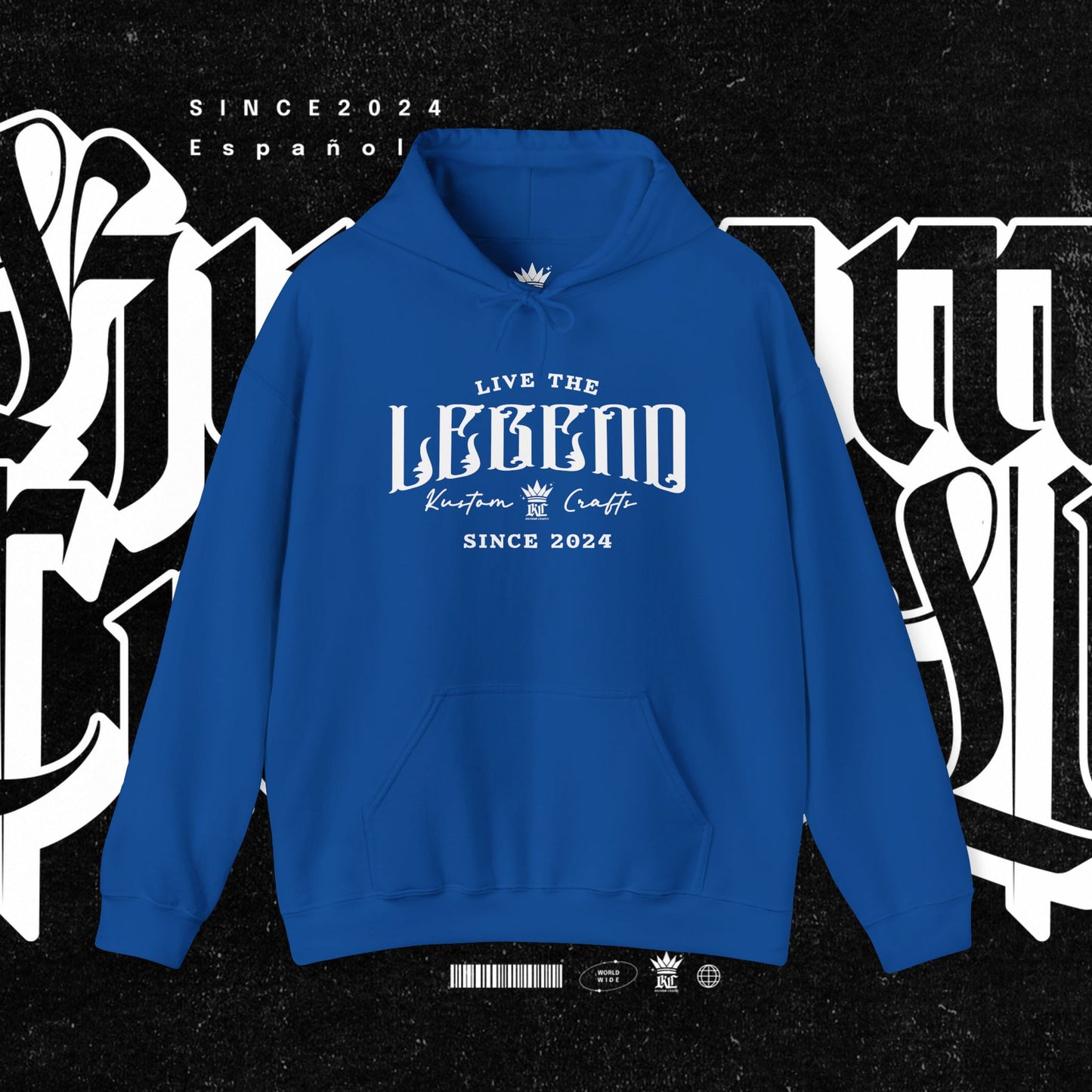 Live the Legend | Cozy Unisex Hoodie for Any Occasion, Gift for Friends, Streetwear Style