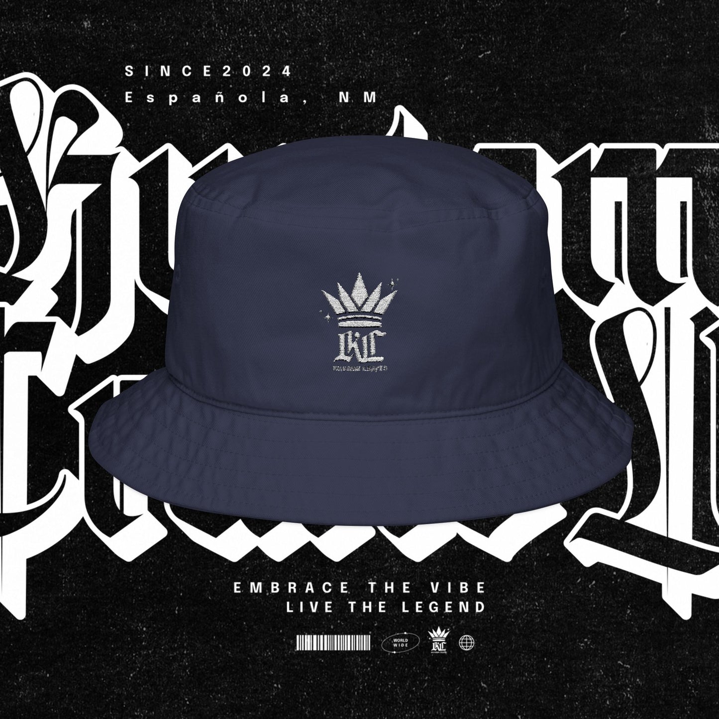 Kustom Crafts LLC Embroidered Bucket Hat for Trendsetters | Unique Summer Accessory, Festival Hat, Streetwear, Gift for Him/Her