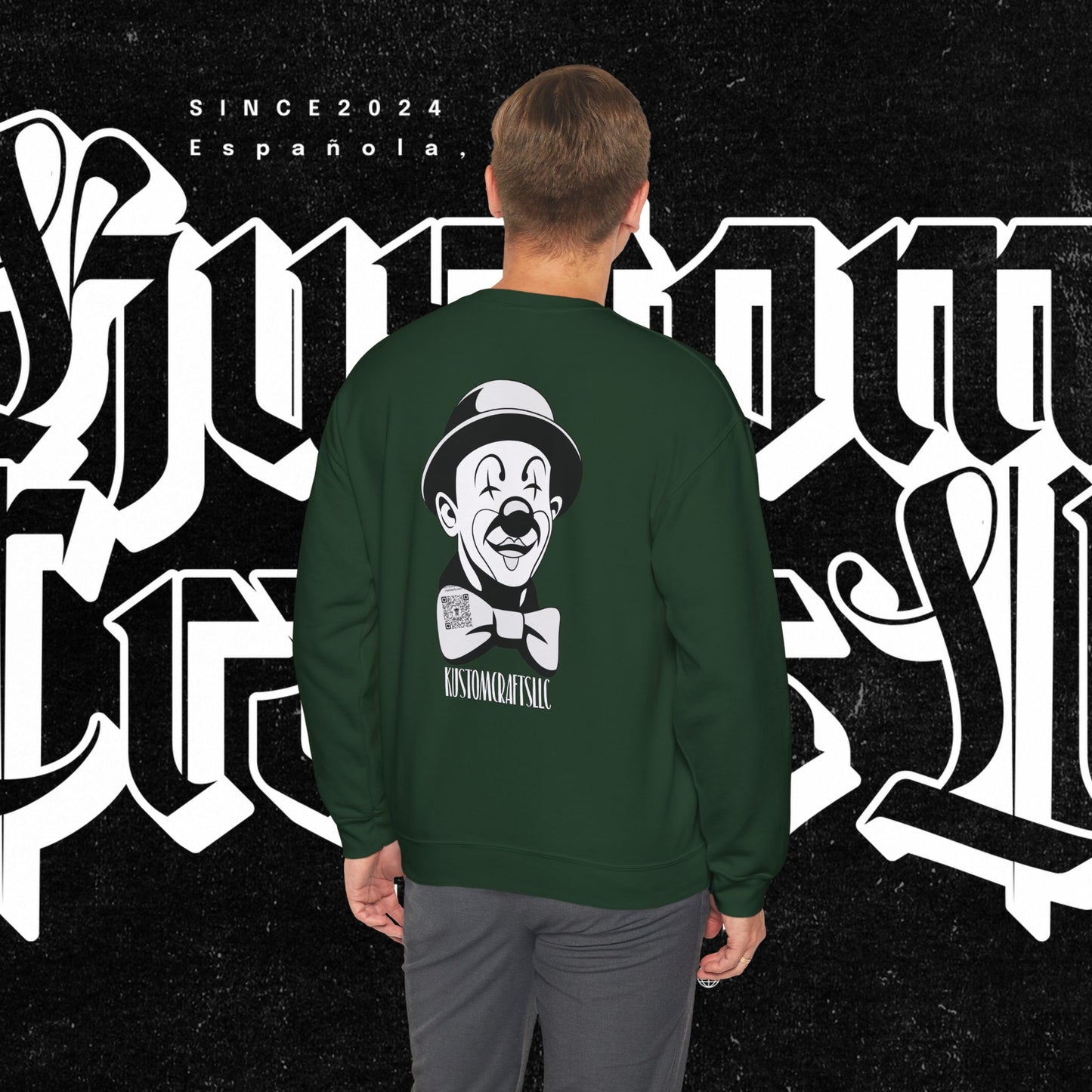 Class Clown Vintage-Style Comedic Crewneck Sweatshirt, Unisex Funny Sweatshirt, Retro Comedy Gift, Everyday Casual Wear, Perfect for Laughter Lovers