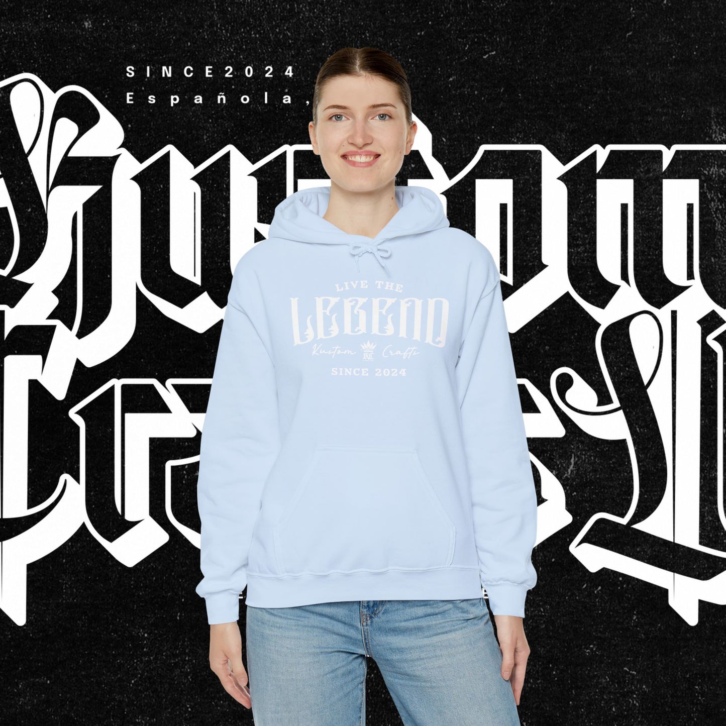 Live the Legend | Cozy Unisex Hoodie for Any Occasion, Gift for Friends, Streetwear Style