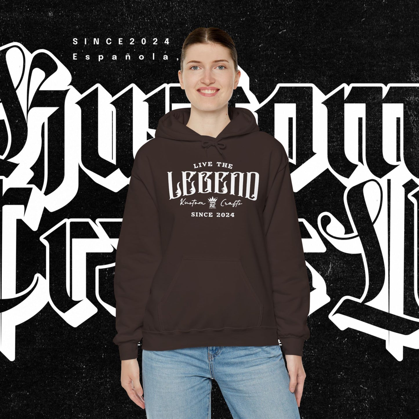 Live the Legend | Cozy Unisex Hoodie for Any Occasion, Gift for Friends, Streetwear Style