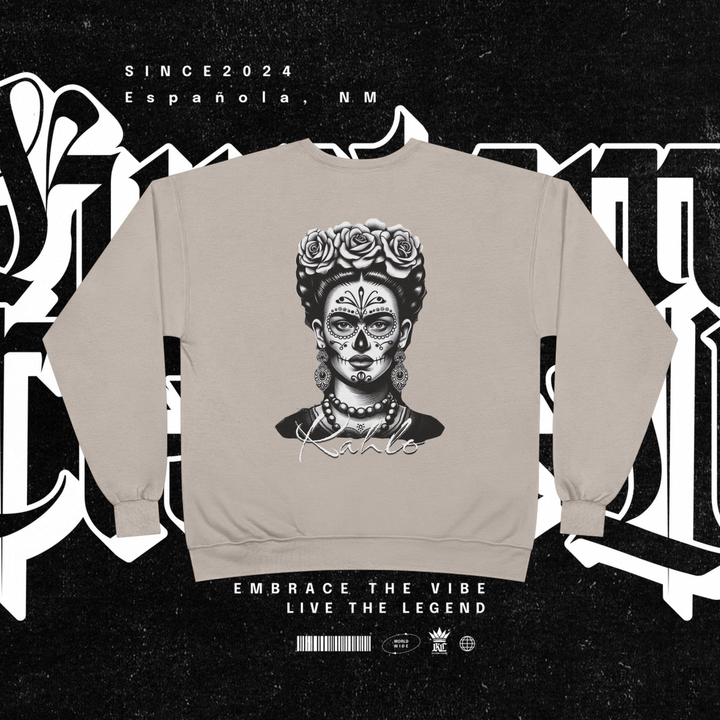 Day of the Dead Frida Kahlo Sweatshirt