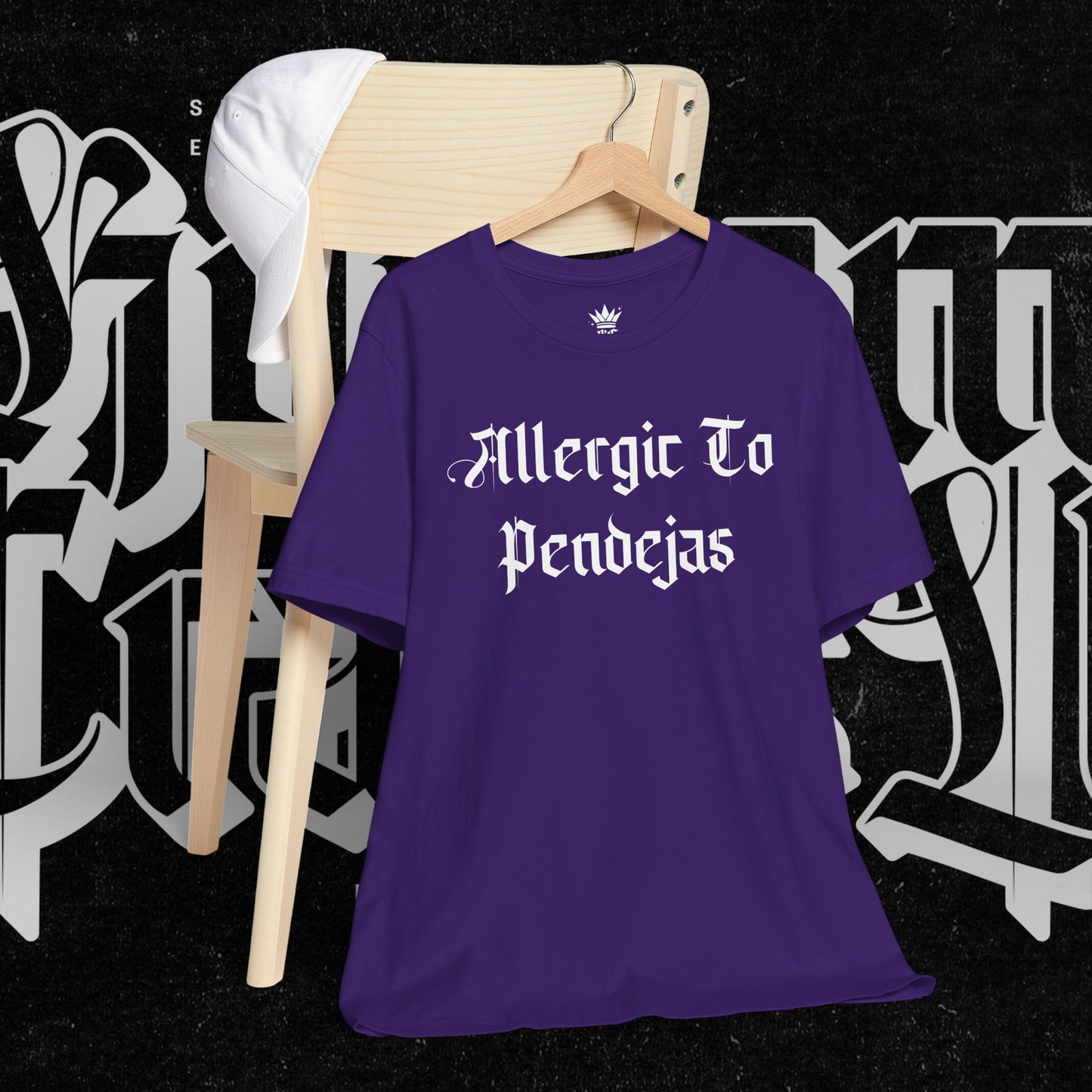 Allergic to Pendejas Unisex Tee, Funny Graphic T-Shirt, Casual Wear, Gift for Friends, Summer Fashion, Trendy Style