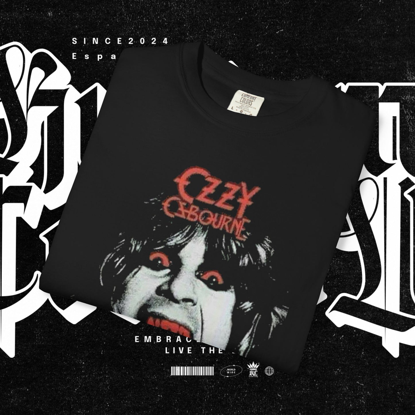 Ozzy Osbourne Graphic Tee, Unisex Band Shirt, Rock Concert Outfit, Music Lover Gift, Halloween Costume Top, Vintage Style T-shirt