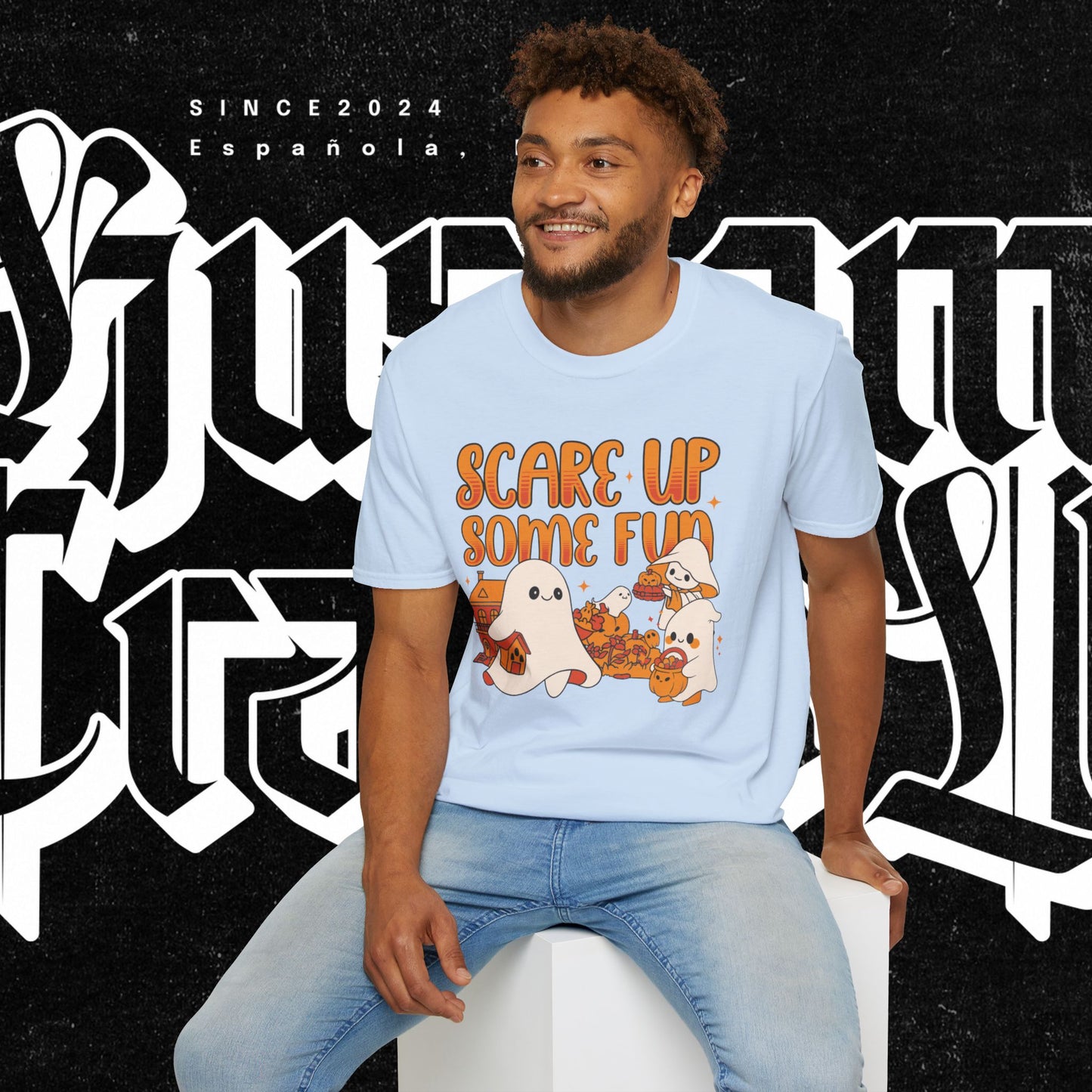 Ghost T-Shirt - Scare Up Some Fun Cute Ghost Design