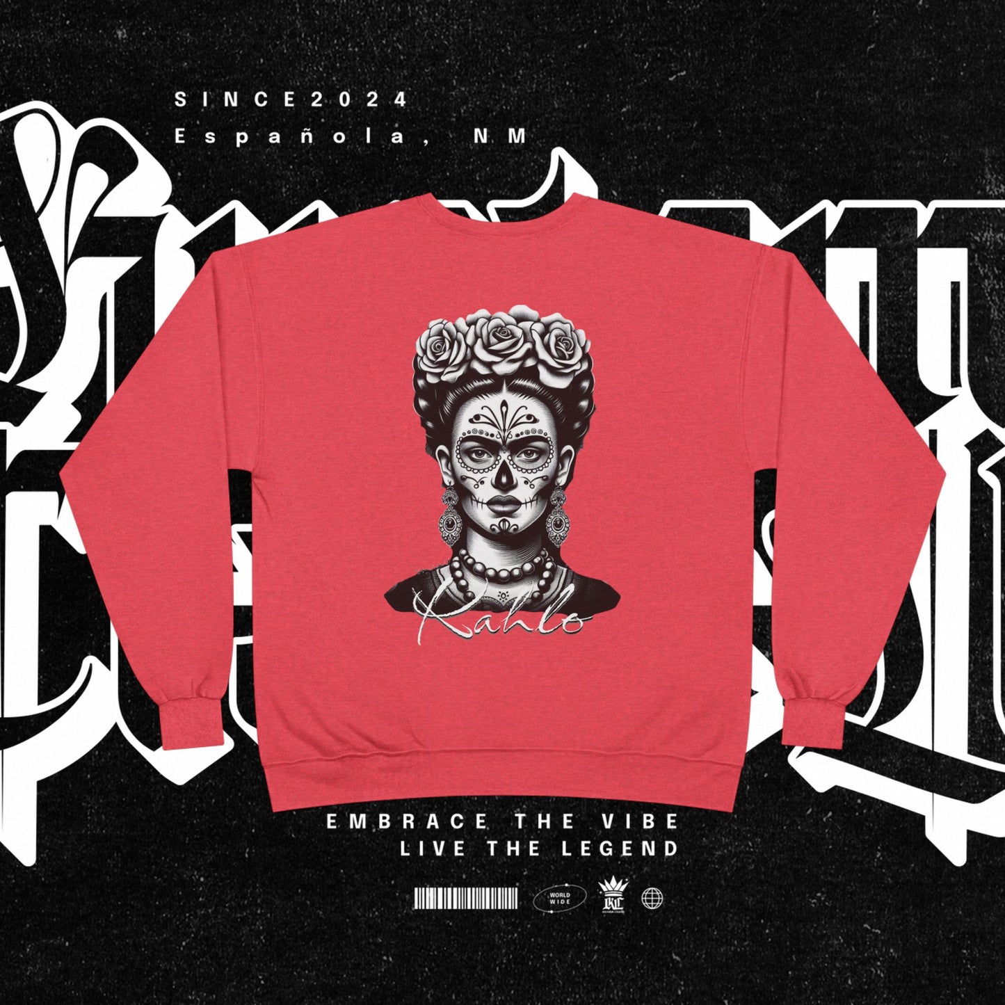 Day of the Dead Frida Kahlo Sweatshirt