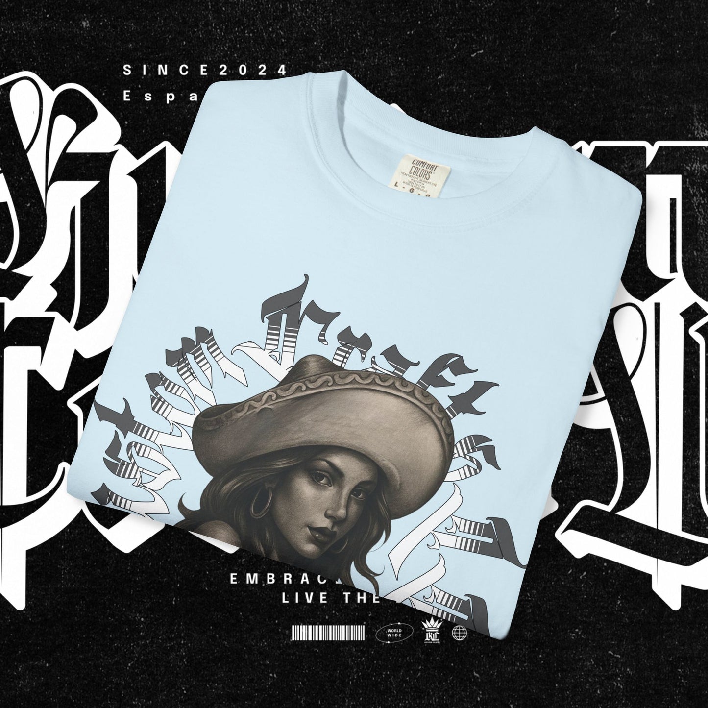 Senora Street T-shirt, Unisex Tee, Custom Graphic Shirt, Distressed Vintage Tee, Hipster Fashion Top