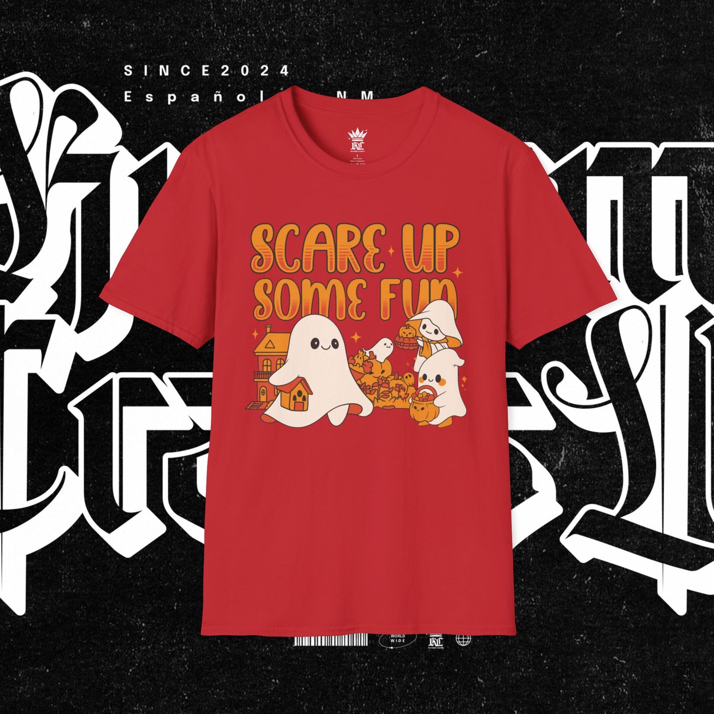 Ghost T-Shirt - Scare Up Some Fun Cute Ghost Design