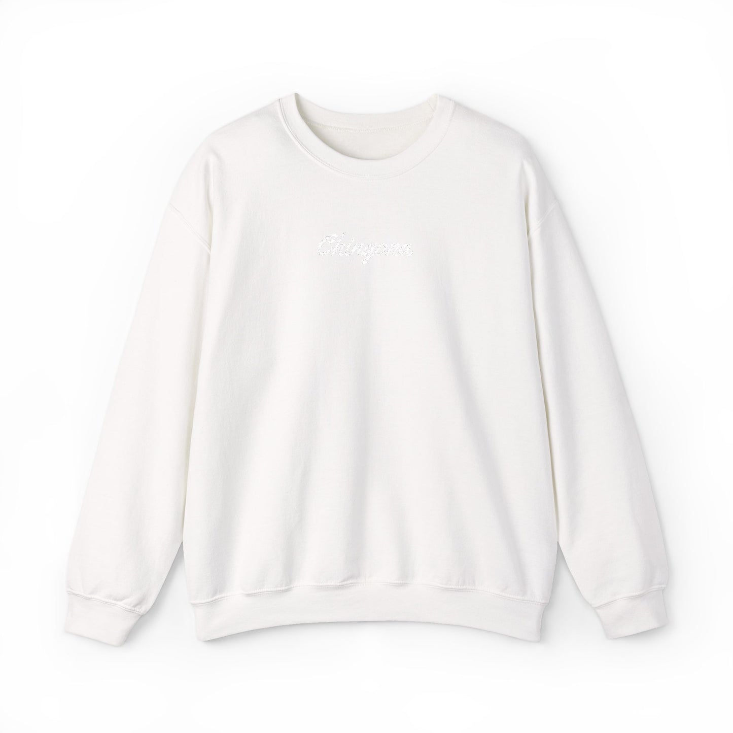 Chingona Embroidery Heavy Blend Crewneck Sweatshirt