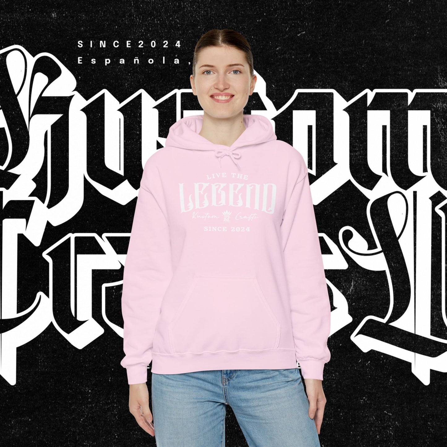 Live the Legend | Cozy Unisex Hoodie for Any Occasion, Gift for Friends, Streetwear Style