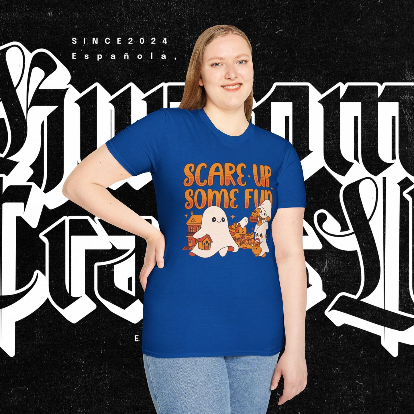 Ghost T-Shirt - Scare Up Some Fun Cute Ghost Design
