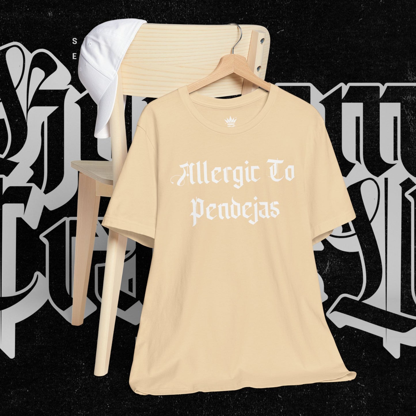 Allergic to Pendejas Unisex Tee, Funny Graphic T-Shirt, Casual Wear, Gift for Friends, Summer Fashion, Trendy Style