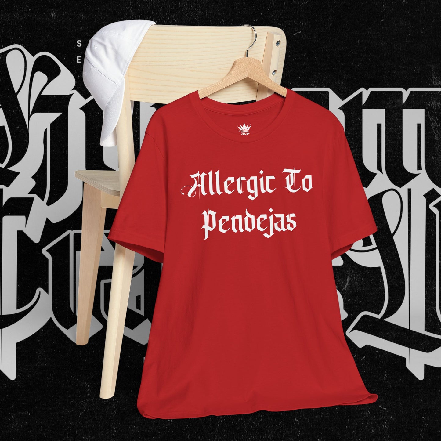 Allergic to Pendejas Unisex Tee, Funny Graphic T-Shirt, Casual Wear, Gift for Friends, Summer Fashion, Trendy Style