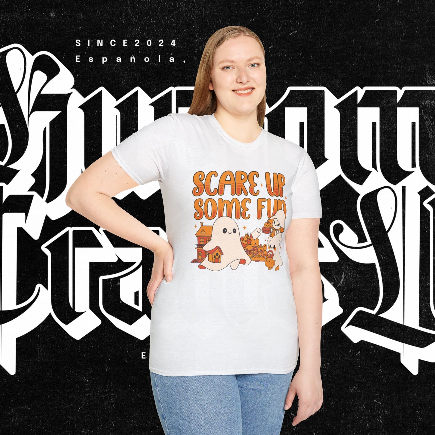 Ghost T-Shirt - Scare Up Some Fun Cute Ghost Design