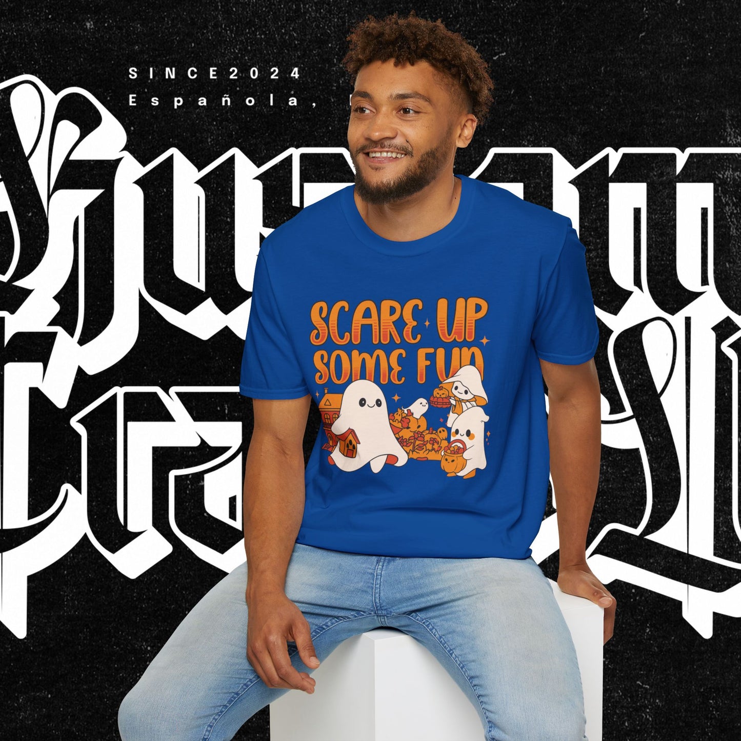 Ghost T-Shirt - Scare Up Some Fun Cute Ghost Design
