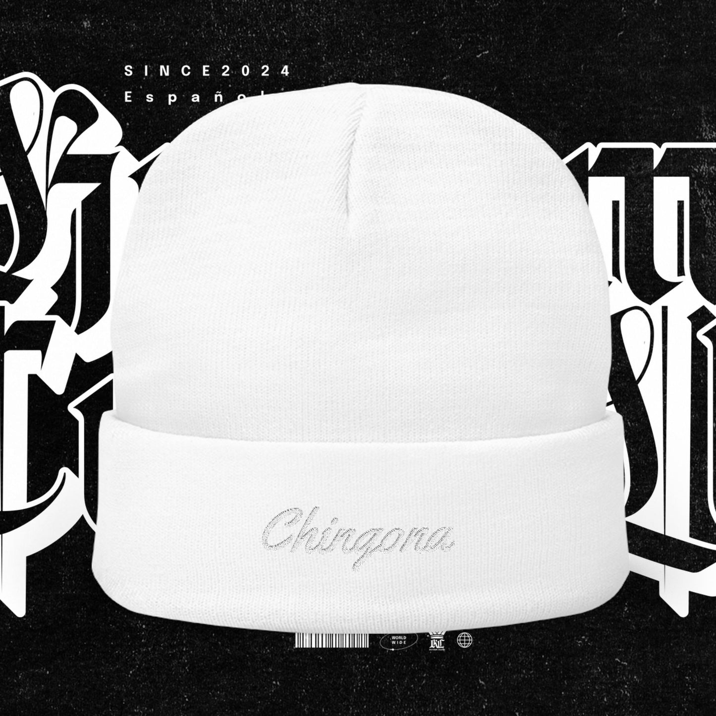 Chingona EMBROIDERED Knit Beanie, Warm Winter Hat, Chingona Embroidered Beanie, Gift for Her, Trendy Accessories