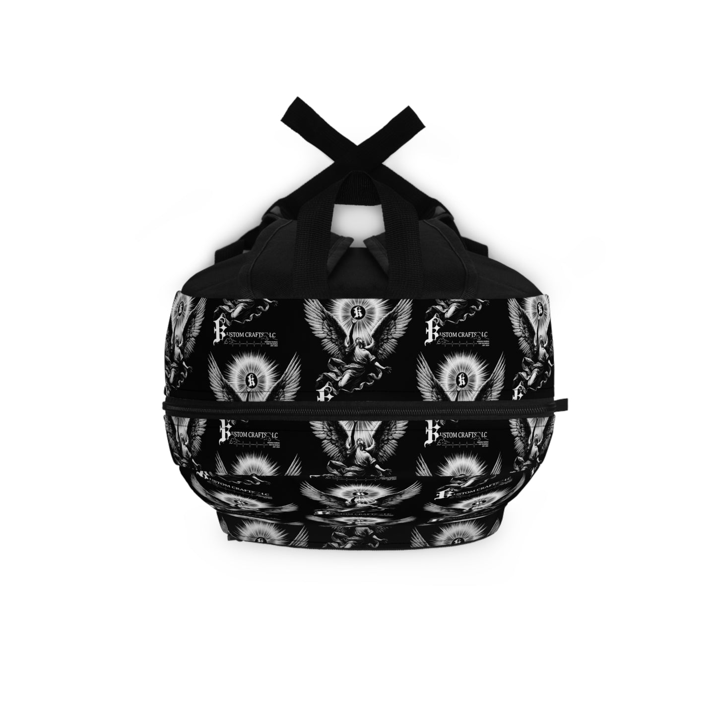 Heavenly Bureau Backpack, Celestial Travel Bag, Sacred Rucksack, Angelic Knapsack, Divine Daypack, Spiritual Carryall, Heavenly Bureau for