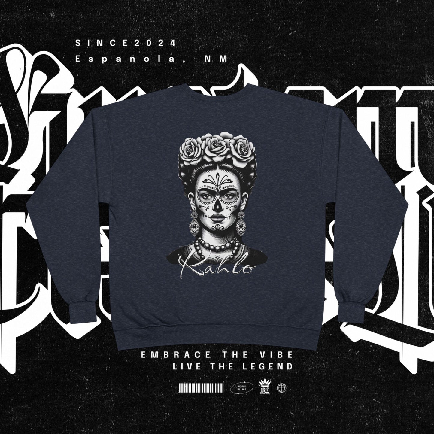 Day of the Dead Frida Kahlo Sweatshirt