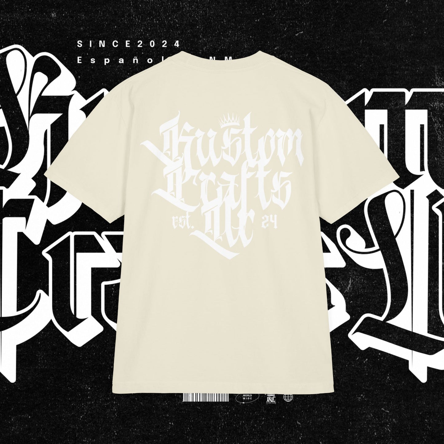 Kustom Crafts LLC Graffiti Shaka Wear T-Shirt, Streetwear Gift, Urban Fashion Tee, Graphic Tee, Music Festival Outfit, Unisex Casual Wear