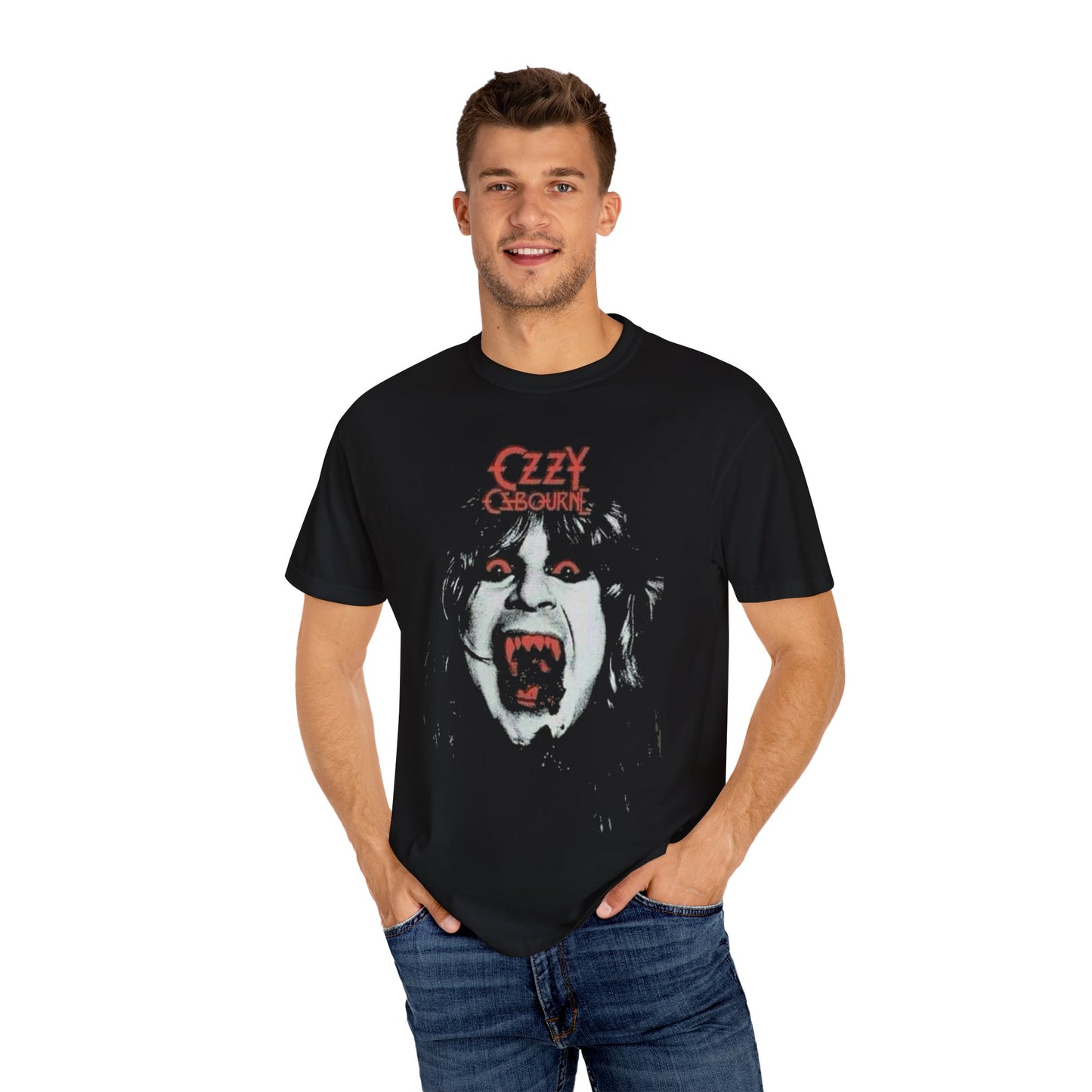 Ozzy Osbourne Graphic Tee, Unisex Band Shirt, Rock Concert Outfit, Music Lover Gift, Halloween Costume Top, Vintage Style T-shirt