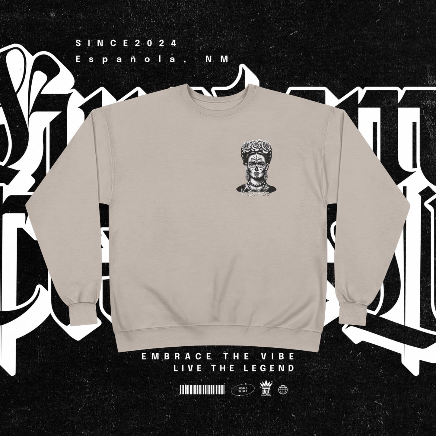 Day of the Dead Frida Kahlo Sweatshirt