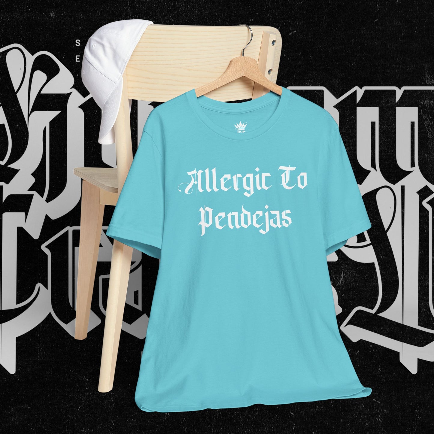Allergic to Pendejas Unisex Tee, Funny Graphic T-Shirt, Casual Wear, Gift for Friends, Summer Fashion, Trendy Style