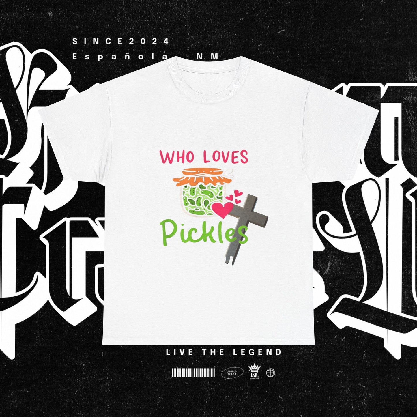 Pickle Lover Tee, Funny Cotton Shirt, Gift for Foodies, Unisex Casual Top, Perfect Fun Party Attire, Unique Gift Idea